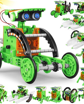 13-in-1 Education Solar Power Robots Toys for Boys Age 12, Educational Toy Science Kits for Kids Experiment Robotics Set Birthday Gifts for  10 11 12 Years Old